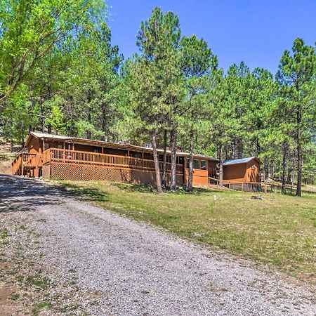 Quiet Cloudcroft Cabin With Porch And Gas Grill! Luaran gambar
