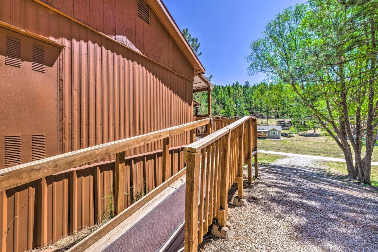 Quiet Cloudcroft Cabin With Porch And Gas Grill! Luaran gambar